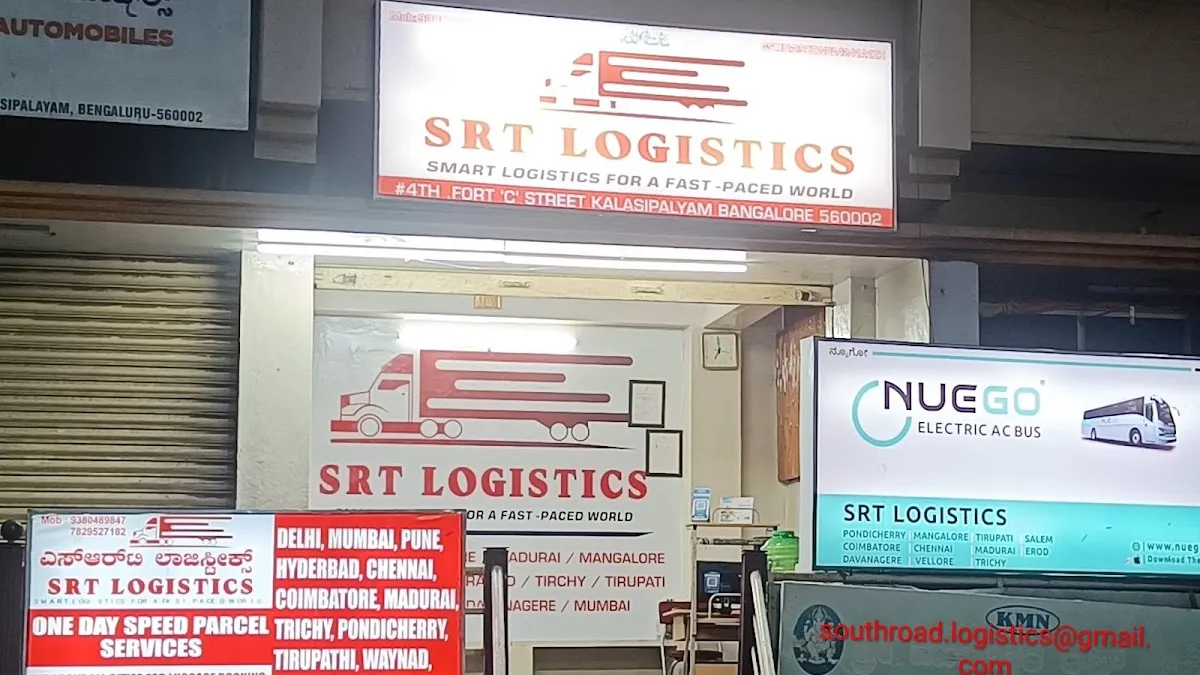 SRT Logistics — Courier service on SP Road, Bangalore
