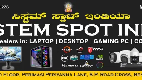 System Spot India — Computer Market on SP Road, Bangalore