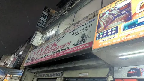 Vivek Enterprises — Glass & mirror shop on SP Road, Bangalore
