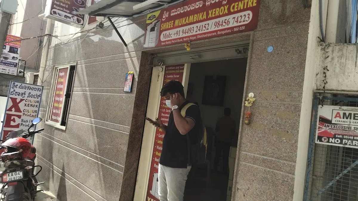 Xerox shop — Pen store on SP Road, Bangalore